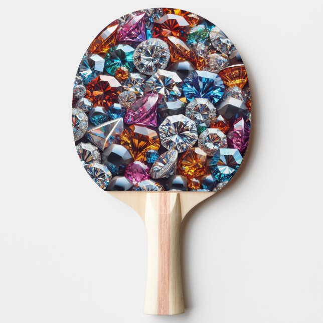 Raquette De Ping Pong Paddle Gem Ping Pong (Devant)