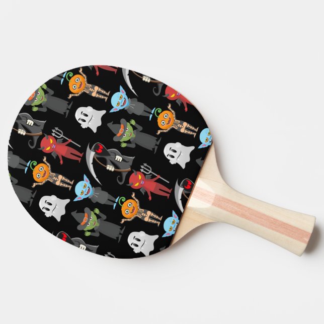 Raquette De Ping Pong Paddle Ping Pong Halloween Party (Côté)
