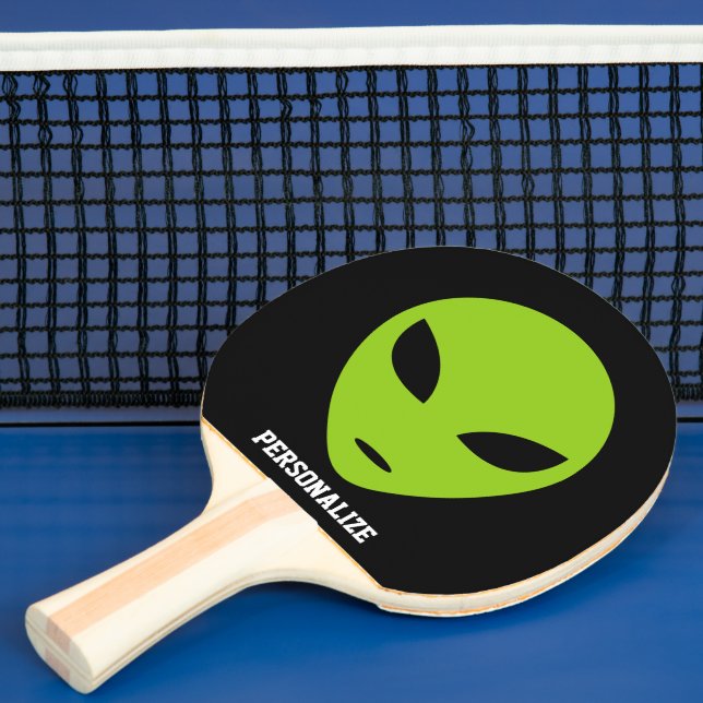 Raquette De Ping Pong Paddle ping-pong pour aliens verts pour ping-pong (Insitu)
