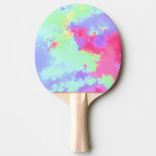 Raquette De Ping Pong Pagaie à bascule de peinture de pulvérisation