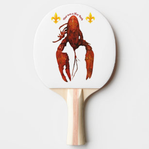 Raquette De Ping Pong Pagaie à bascule de poisson-crevette