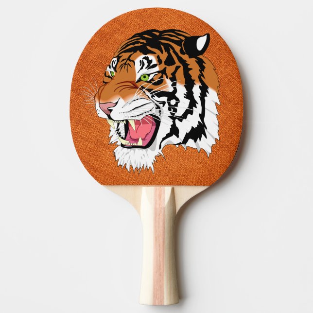 Raquette De Ping Pong Pagaie de ping de tigre (Devant)