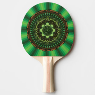 Raquette De Ping Pong Pagaie de ping Mandala Earth