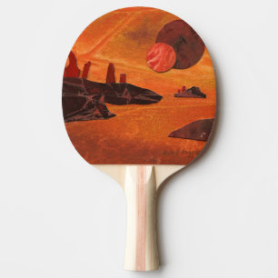 Raquette De Ping Pong Pagaie de ping "Mer du Feu"