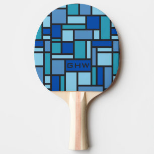 Raquette De Ping Pong Pagaie de ping monogramme personnalisée pour Motif