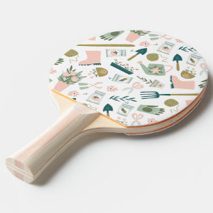 Raquette De Ping Pong Pagaie de ping-pong à l'heure du jardin