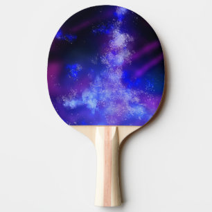 Raquette De Ping Pong Pagaie de ping-pong bleu ciel de nuit