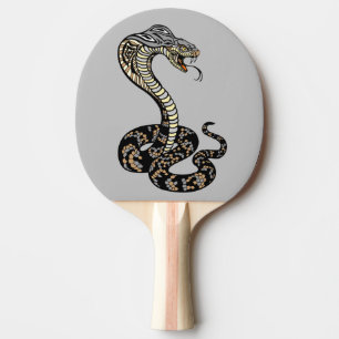 Raquette De Ping Pong pagaie de ping-pong du serpent de cobra