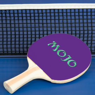 Raquette De Ping Pong Pagaie de ping-pong mojo vert violet