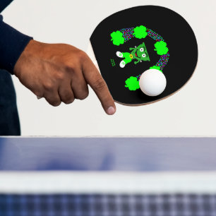 Raquette De Ping Pong Pagaie de ping-pong pour fromage franc St. Patrick