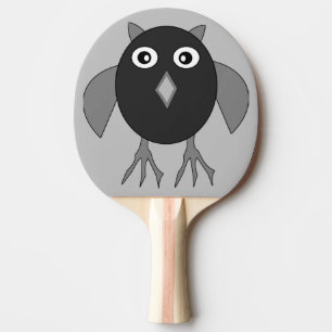 Raquette De Ping Pong Pagaie de ping-pong pour hibou d'Halloween déplais