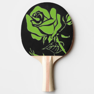 Raquette De Ping Pong Pagaie de ping-pong "verte Rose"