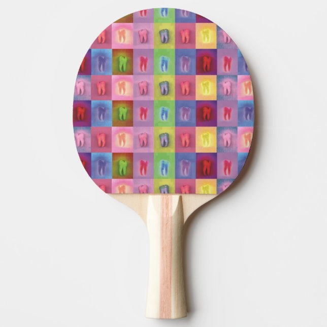 Raquette De Ping Pong Pagaie de ping pour dentiste (Devant)