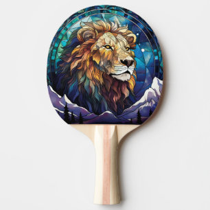 Raquette De Ping Pong Pagaie de pong de ping de lion