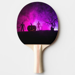 Raquette De Ping Pong Pagaie Éffrayante Halloween Halloween de marque pe