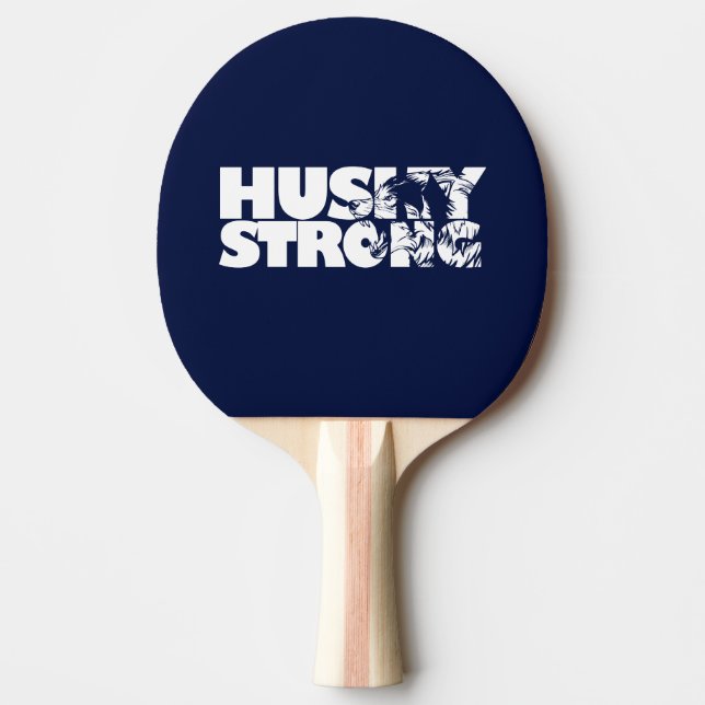 Raquette De Ping Pong Pagaie Husky Strong Ping (Devant)