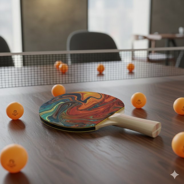 Raquette De Ping Pong Pagaies De Ping Personnalisées : Votre Nom Ici (Créateur téléchargé)