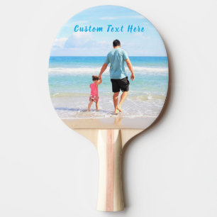 Raquette De Ping Pong Pagaies photo personnalisées Ping Pong Texte perso