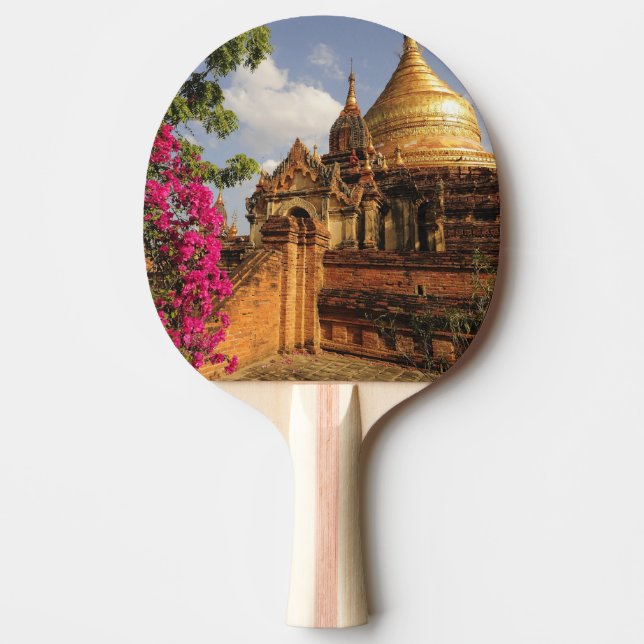 Raquette De Ping Pong Pagode Dhamma Yazaka à Bagan (Pagan), Myanmar (Devant)