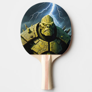 Raquette De Ping Pong Pala De Ping Pong Gigante Monstruo Guerrero