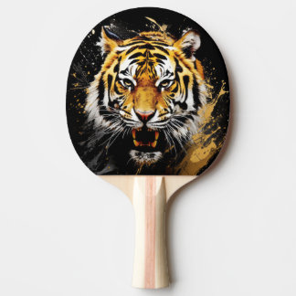 Raquette De Ping Pong Pala de Ping Pong Tigre Poderoso Felino