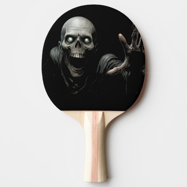 Raquette De Ping Pong Pala de Ping Pong Zombi Asustando (Devant)