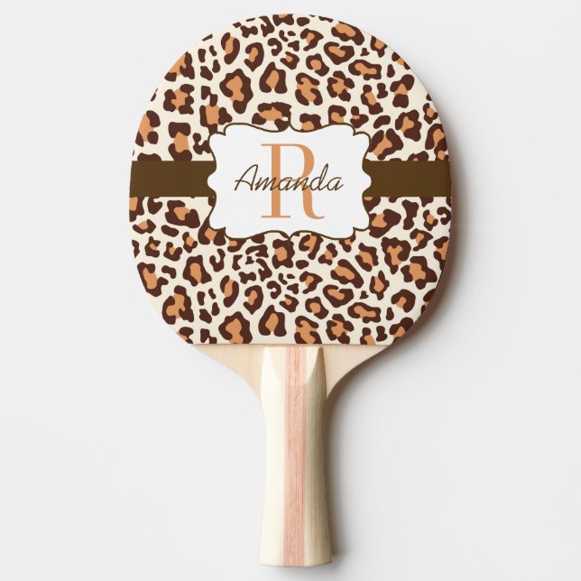 Raquette De Ping Pong Palette crème bronzage Brown de ping-pong de (Devant)