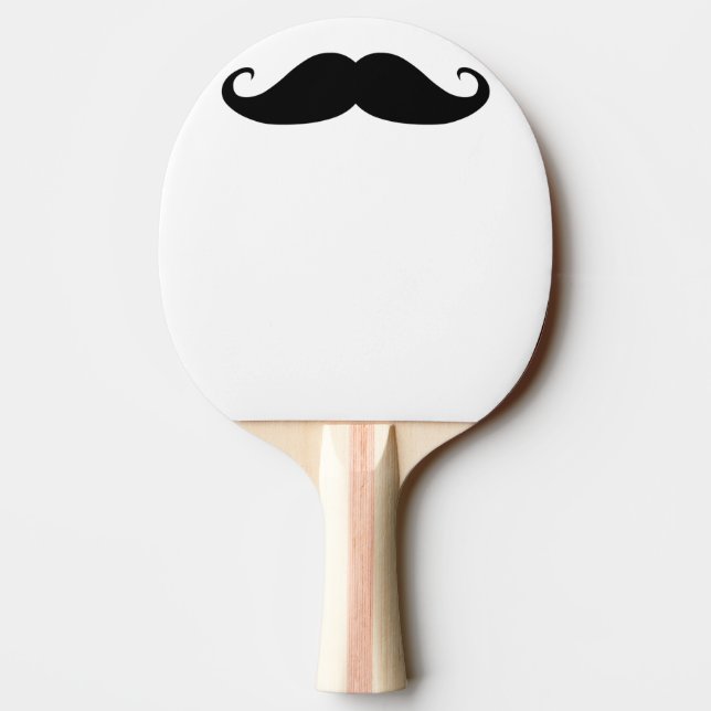 Raquette De Ping Pong Palette de moustache (Dos)