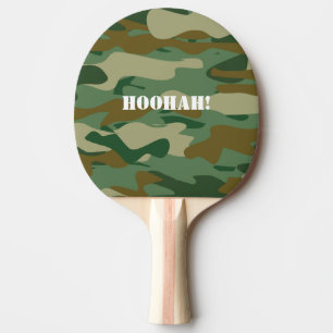 Raquette De Ping Pong Palette de ping-pong de camouflage d'armée pour l