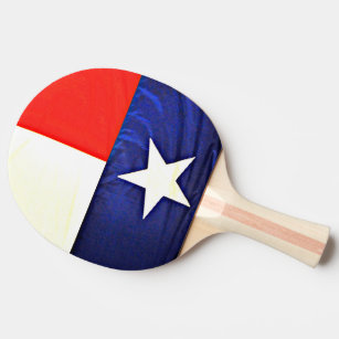 Raquette De Ping Pong Palette de ping-pong de drapeau du Texas