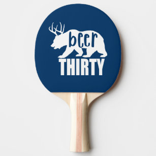 Raquette De Ping Pong Palette de ping-pong de la bière trente -