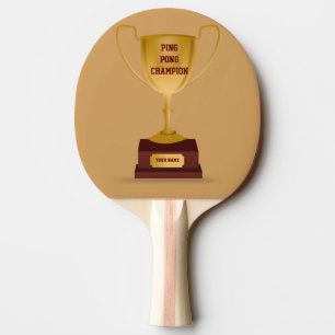 Raquette De Ping Pong Palette de trophée de champion de ping-pong