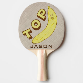 Raquette De Ping Pong Palette drôle faite sur commande de ping-pong de
