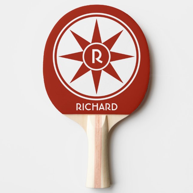 Raquette De Ping Pong Palette faite sur commande de ping-pong de (Devant)