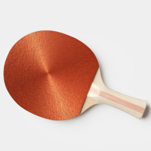 Raquette De Ping Pong Palette métallique rouge de ping-pong