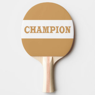 Raquette De Ping Pong Palette noire de puanteur de Pin de dos en