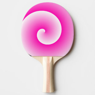 Raquette De Ping Pong Palette rose de ping-pong de remous de lucette