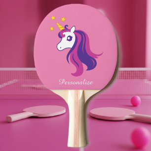 Raquette De Ping Pong Palette rose mignonne de ping-pong de ping-pong de