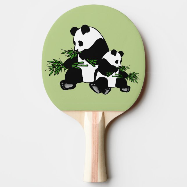Raquette De Ping Pong Panda grandit (Dos)