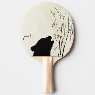 Raquette De Ping Pong Panda Silhouette
