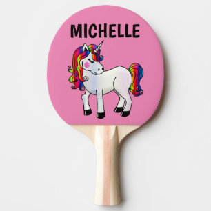 RAQUETTE DE PING PONG PANNEAUX UNICORN PERSONNALISÉS PING PING PONG