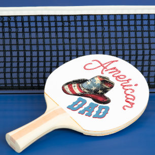 Raquette De Ping Pong Papa Cowboy American Dad 
