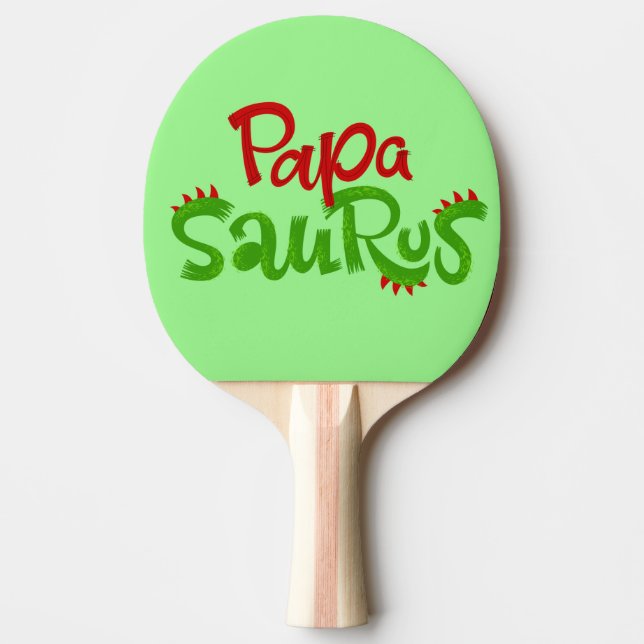 Raquette De Ping Pong Papa Saurus Graphic (Devant)