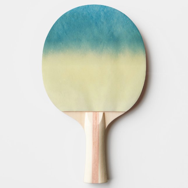 Raquette De Ping Pong Papier d'aquarelle de texture de fond (Devant)