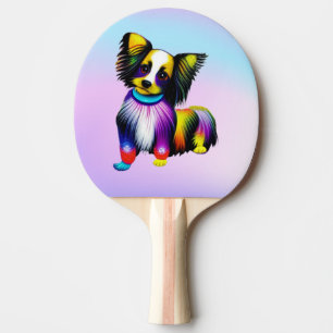 Raquette De Ping Pong Papillion Pop Art Pastel