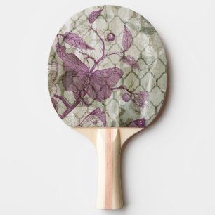 Raquette De Ping Pong Papillons d'arabesque III