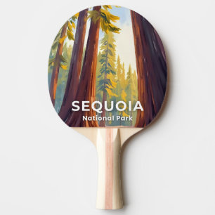 Raquette De Ping Pong Parc national de Sequoia Voyage en Californie