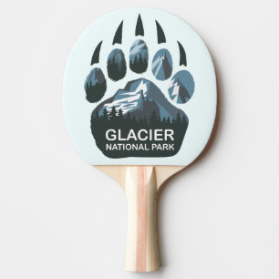 Raquette De Ping Pong Parc national du Glacier Bear Paw