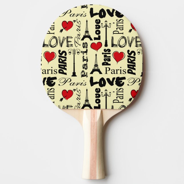Raquette De Ping Pong Paris (Devant)