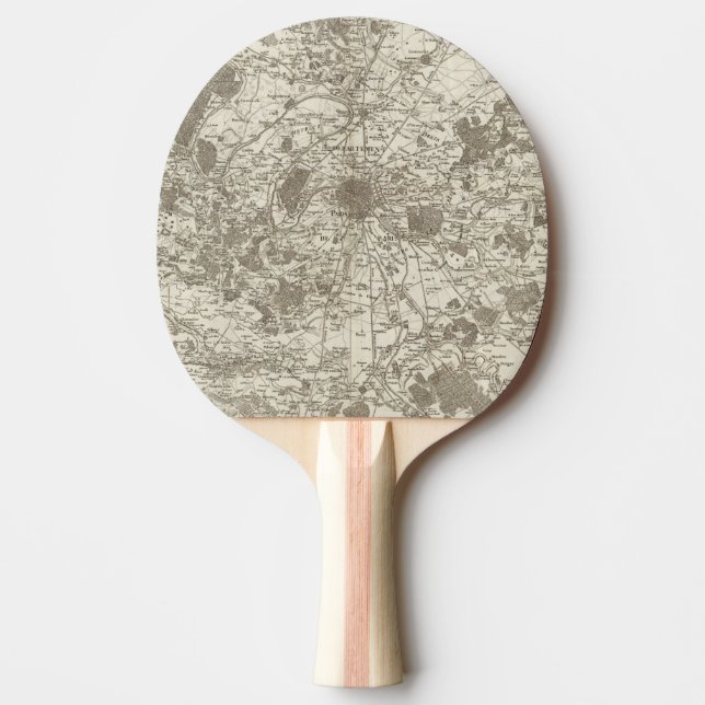 Raquette De Ping Pong Paris 5 (Devant)